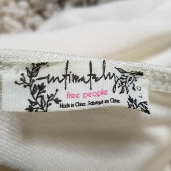 NWT Free People X REVOLVE Bring It Back Bodysuit Ivory Size Large - Picture 6 of 8